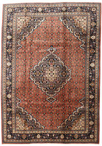 Ardabil Tapis 200X284 D'orient Fait Main Marron Foncé/Rouge Foncé (Laine, Perse/Iran)