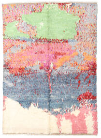 Moroccan Berber - Afganistan Dywan 172X239 Nowoczesny Tkany Ręcznie Jasnoróżowy/Biały/Creme (Wełna, Afganistan)