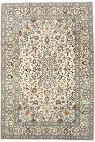 Keshan Matta 205X300 Äkta Orientalisk Handknuten Beige/Ljusgrå (Ull, Persien/Iran)