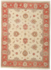 Ziegler Rug 153X211 Authentic Oriental Handknotted Beige/Light Brown (Wool, Afghanistan)