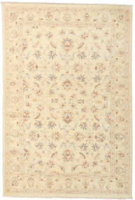 Ziegler Rug 138X202 Authentic Oriental Handknotted Beige/Dark Beige (Wool, Afghanistan)