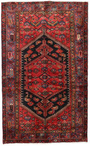 Hamadã Tapete 138X225 Oriental Feito A Mão Vermelho Escuro/Preto (Lã, Pérsia/Irão)