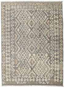 Kilim Afghan Old Style Rug 145X197 Authentic
 Oriental Handwoven Light Grey/Dark Grey (Wool, Afghanistan)