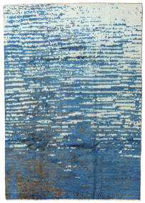 Moroccan Berber - Afganistan Tappeto 189X272 Moderno Fatto A Mano Blu/Azzurro (Lana, Afghanistan)
