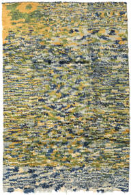 Moroccan Berber - Afganistan Alfombra 191X280 Moderna Hecha A Mano Verde Oliva/Beige Oscuro (Lana, Afganistán)