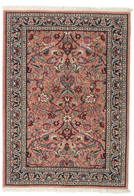 Arak Alfombra 106X146 Oriental Hecha A Mano Marrón Oscuro/Rojo Oscuro (Lana, Persia/Irán)