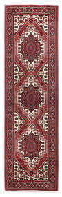 Gholtogh Teppich 61X210 Echter Orientalischer Handgeknüpfter Läufer Dunkelrot/Dunkelbraun (Wolle, Persien/Iran)