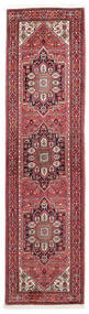 Gholtogh Teppich 62X228 Echter Orientalischer Handgeknüpfter Läufer Dunkelrot/Weiß/Creme (Wolle, Persien/Iran)