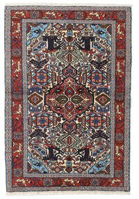 Ardabil Tapis 98X144 D'orient Fait Main Marron Foncé/Rouge Foncé (Laine, Perse/Iran)