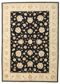 Ziegler Rug 168X236 Authentic
 Oriental Handknotted Beige/Black (Wool, Afghanistan)