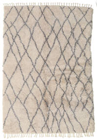 Barchi/Moroccan Berber - Индо Ковер 160X230 Современный Ковры Ручной Работы Светло-Серый (Шерсть, Индия)