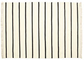 Dhurrie Stripe - Branco / Preto