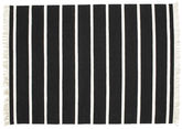 Dhurrie Stripe - Black / White