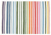Rainbow Stripe - White