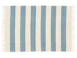 Cotton stripe - Hell Blau