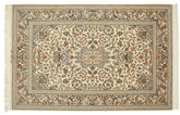 Isfahan silk warp signed: Khairi carpet VEXN8