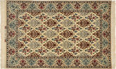 Isfahan silk warp signed: Davari carpet TTF14