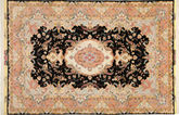 Tabriz 50 Raj with silk carpet TTF123