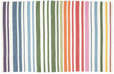 Rainbow Stripe - White
