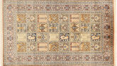 Kashmir pure silk carpet MSA362