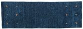 Gabbeh loom Two Lines - Dark Blue