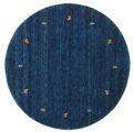Gabbeh loom Two Lines - Dark Blue