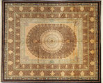 Qum silk Signed: Jamshidi carpet AXVZC466