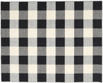 Check Kilim - Μαύρα / White