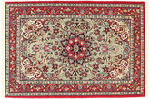 Isfahan silk warp carpet TBZZZI143