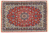 Isfahan silk warp carpet TBZZZI145