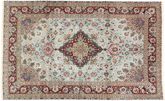 Tabriz#60 Raj silk warp carpet AXVZZZL776