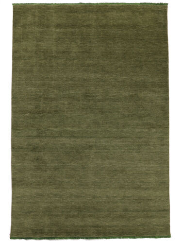 Alfombra Handloom fringes - Verde Oscuro CVD5286