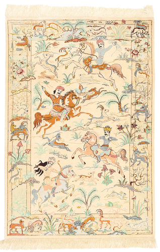 Koberec Ghom hedvábí XVZH22