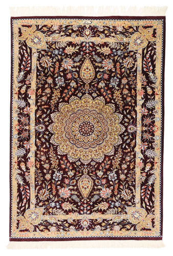 Tappeto Qum di seta firmato: Rezai XVZI32