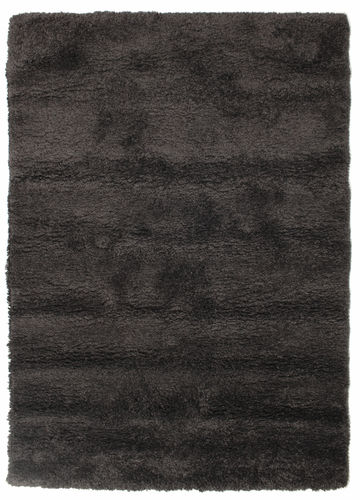 Alfombra Shaggy Sadeh - Negro / Gris CVD13495