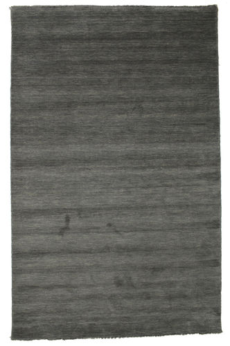 Χειροκίνητου αργαλειού fringes - Σκούρο γκρι χαλι CVD14024