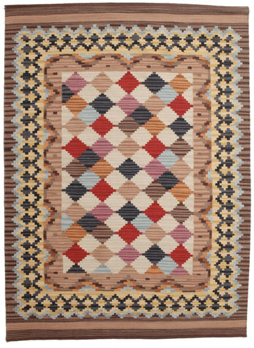 Alfombra Kilim Caspian - Marrón CVD14806