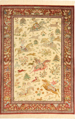 Alfombra Ghom de seda AXVZC488