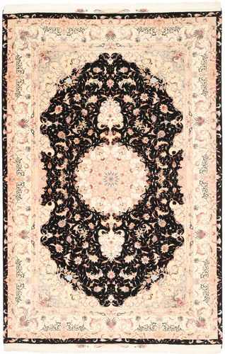 Tabriz#60 Raj silk warp carpet MIK15