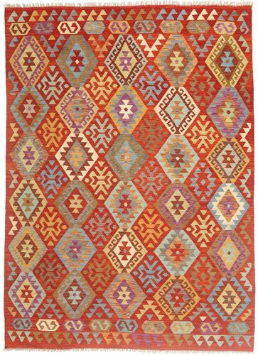Kilim Afghan Old style carpet MXK387