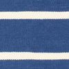 Dhurrie Stripe - Azul escuro