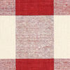 Check Kilim - Punainen / Valkoinen